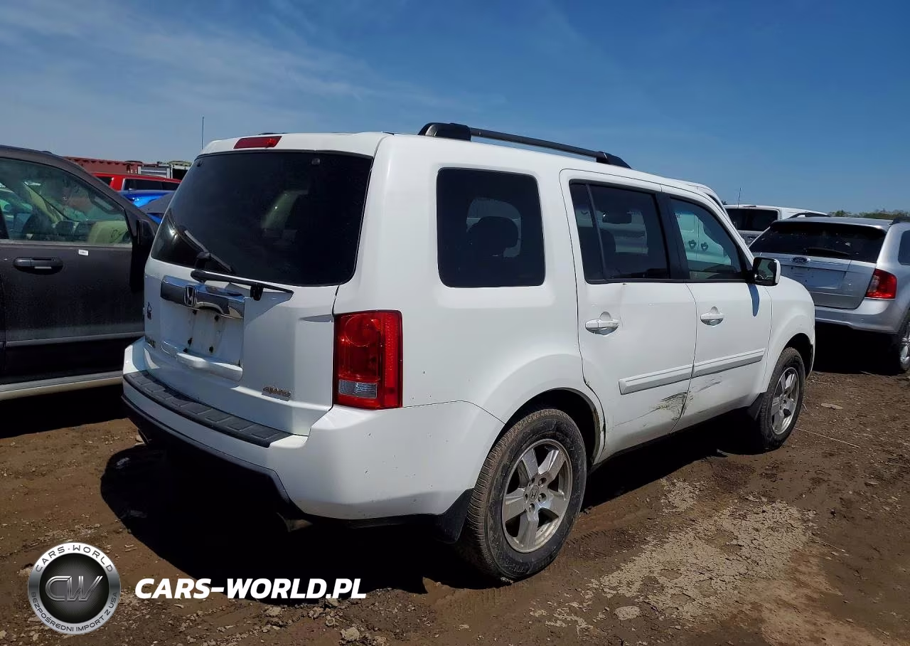 2011 Honda Pilot Exl VIN:5FNYF4H58BB037908 - 3