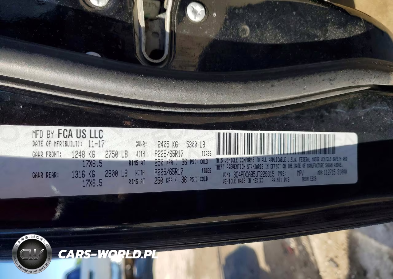 2018 Dodge Journey Se VIN:3C4PDCAB5JT229315 - 13