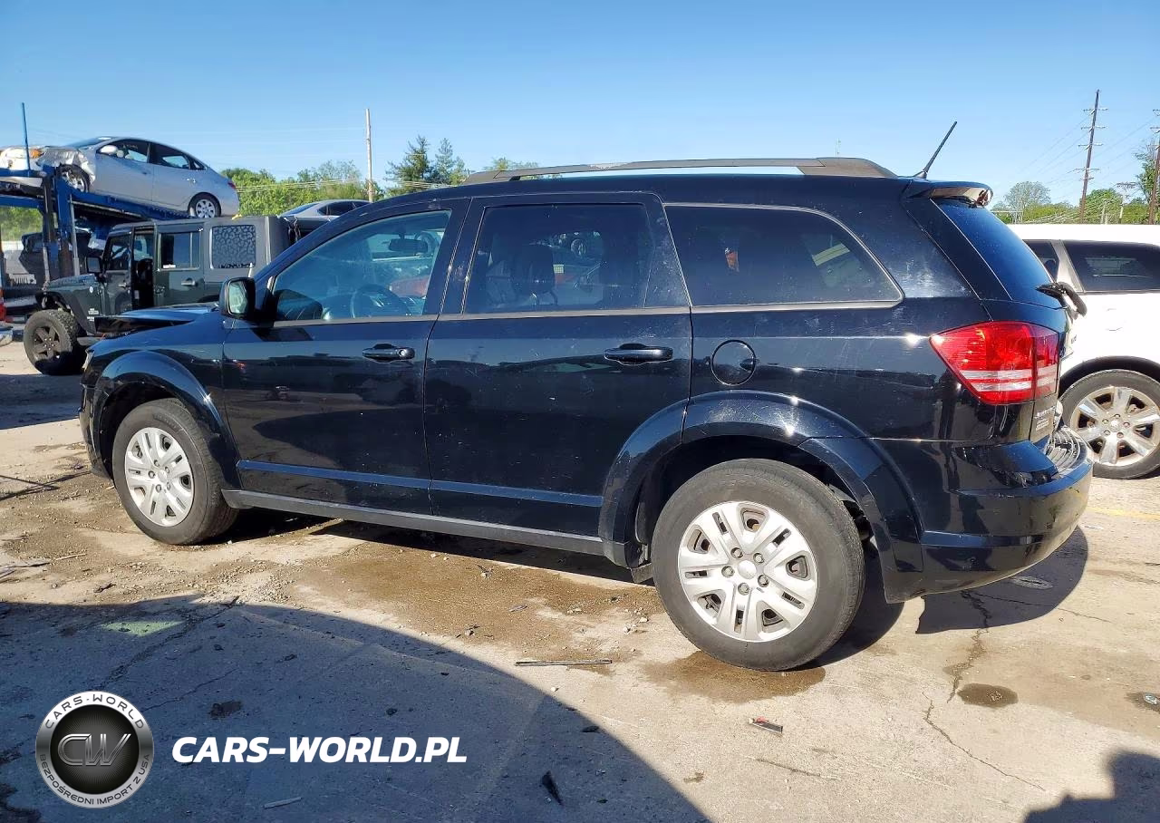2018 Dodge Journey Se VIN:3C4PDCAB5JT229315 - 2