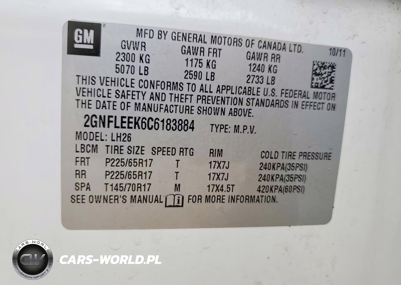 2012 Chevrolet Equinox Lt VIN:2GNFLEEK6C6183884 - 13