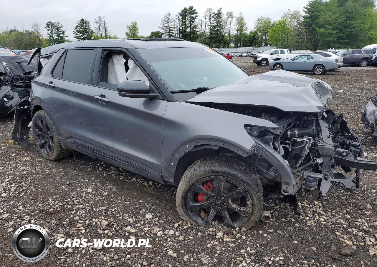 2021 Ford Explorer St VIN:1FM5K8GC4MGB40737 - 4
