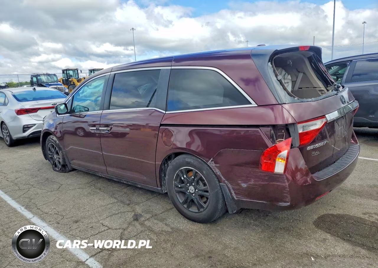 2011 Honda Odyssey Exl VIN:5FNRL5H67BB055344 - 2