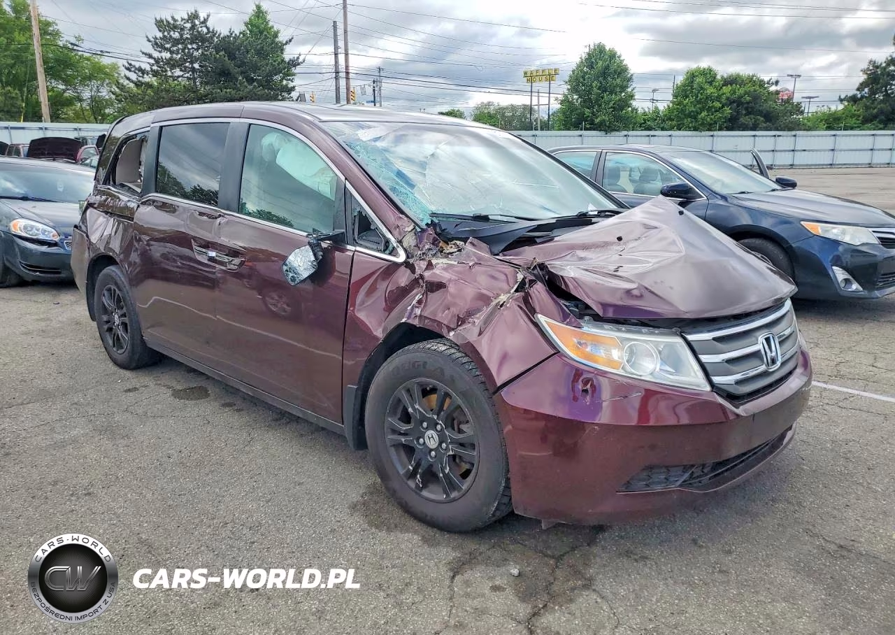 2011 Honda Odyssey Exl VIN:5FNRL5H67BB055344 - 4