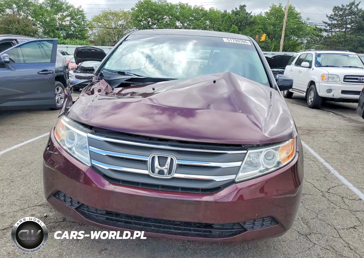 2011 Honda Odyssey Exl VIN:5FNRL5H67BB055344 - 5