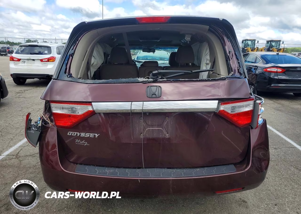 2011 Honda Odyssey Exl VIN:5FNRL5H67BB055344 - 6