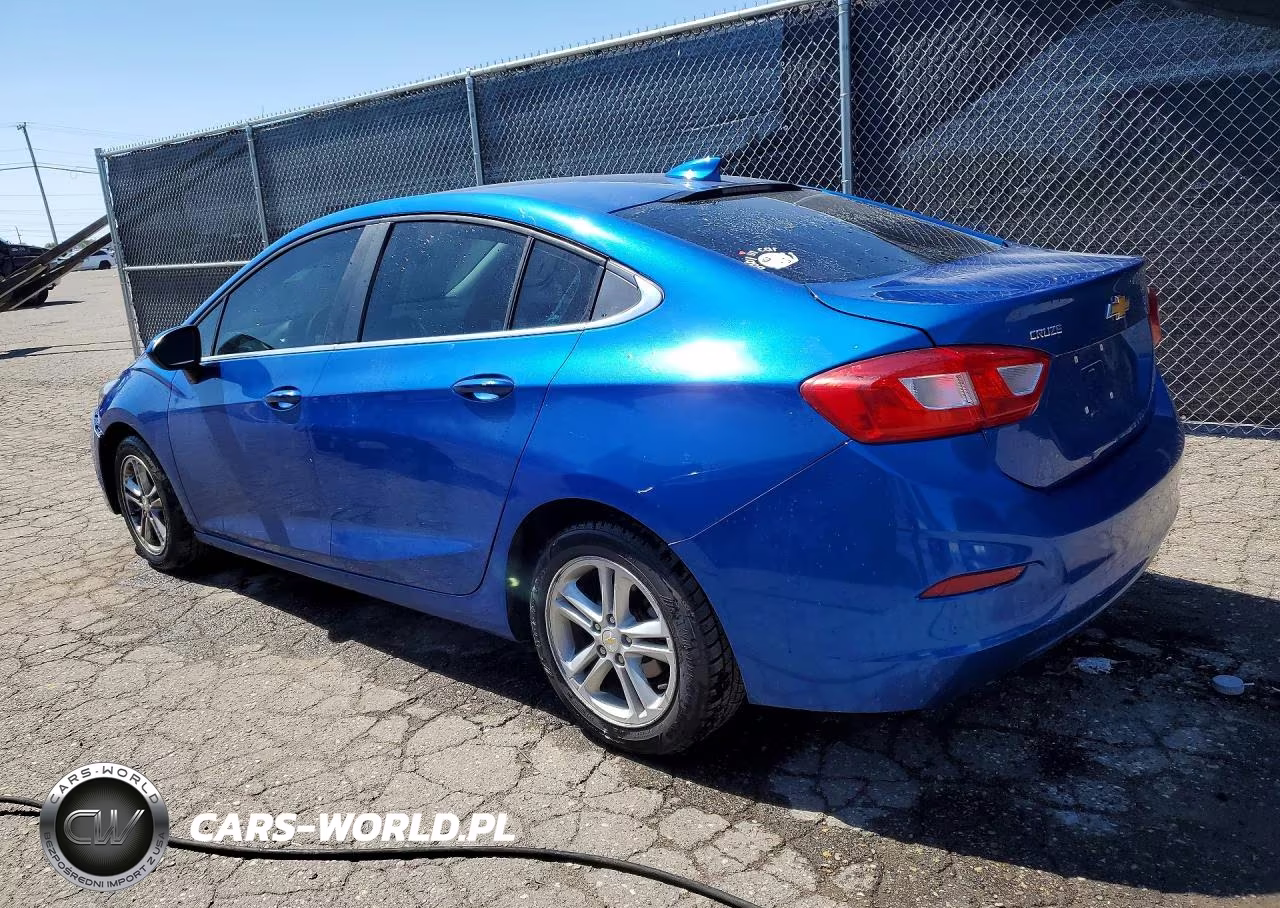 2017 Chevrolet Cruze Lt VIN:3G1BE5SM9HS522792 - 2