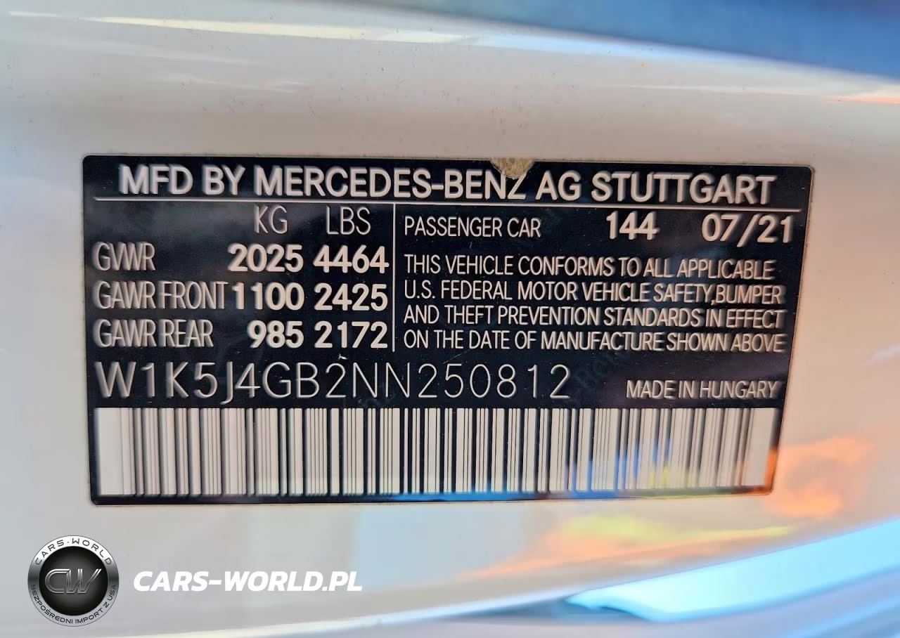 2022 Mercedes-Benz Cla 250 VIN:W1K5J4GB2NN250812 - 12