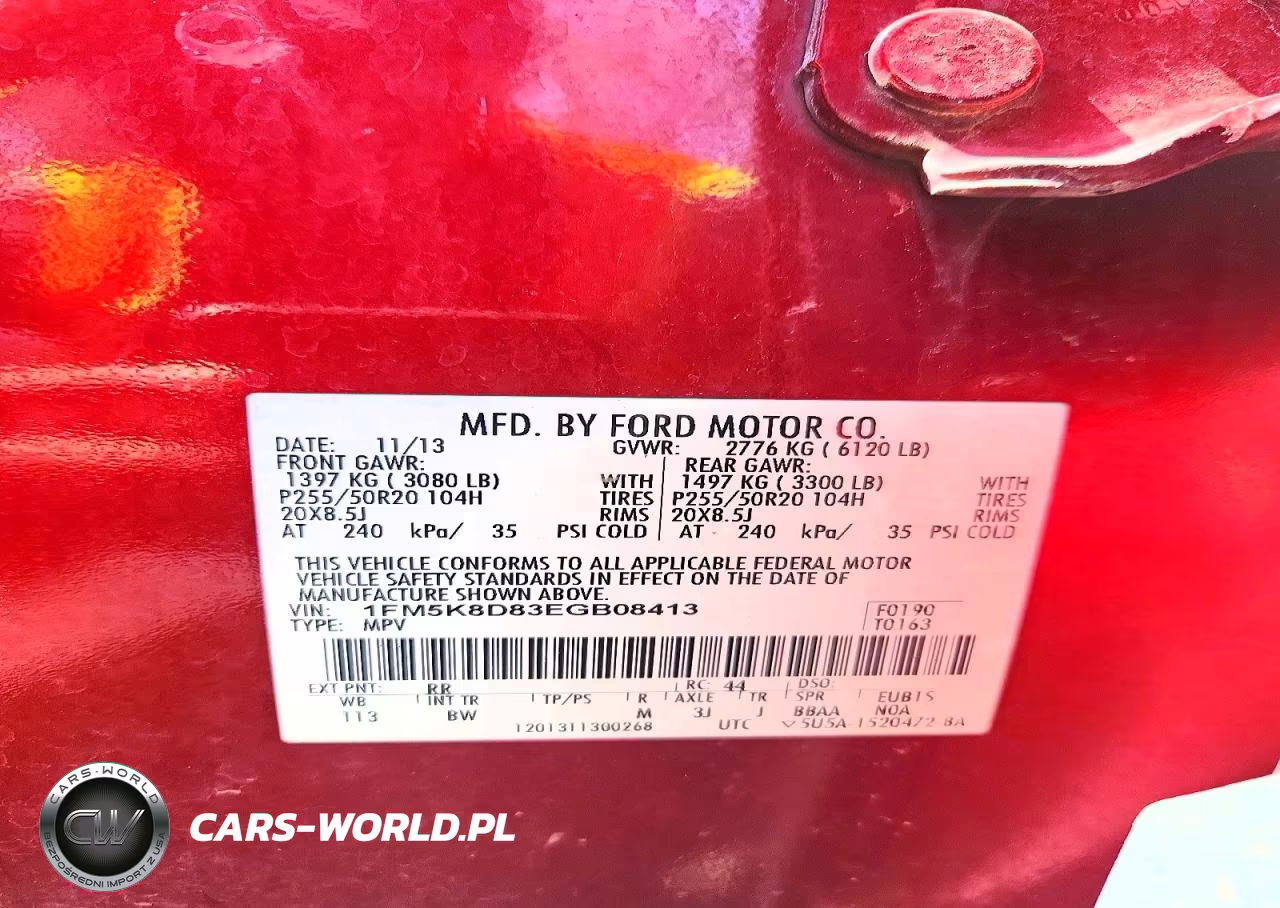 2014 Ford Explorer Xlt VIN:1FM5K8D83EGB08413 - 13