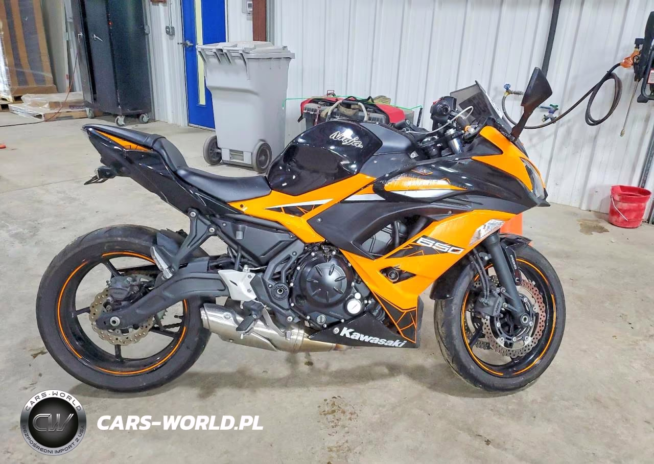 2019 Kawasaki Ex650 F VIN:JKAEXEK1XKDA35240 - 1