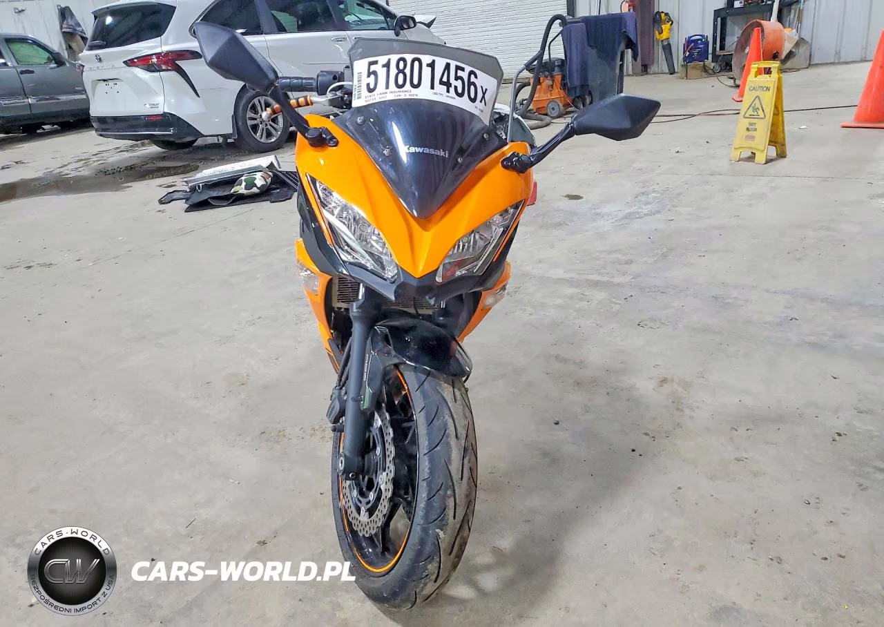 2019 Kawasaki Ex650 F VIN:JKAEXEK1XKDA35240 - 2
