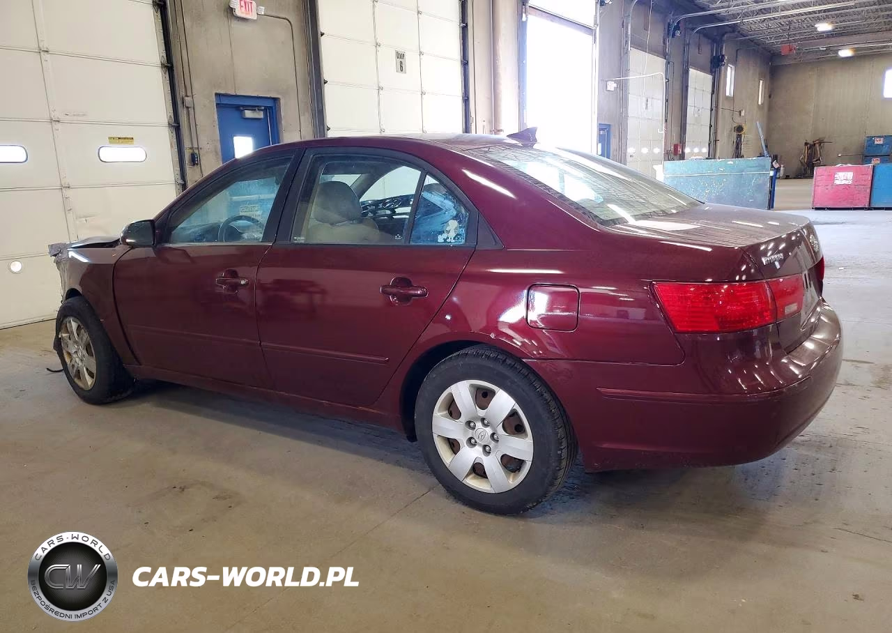 2009 Hyundai Sonata Gls VIN:5NPET46C29H435298 - 2