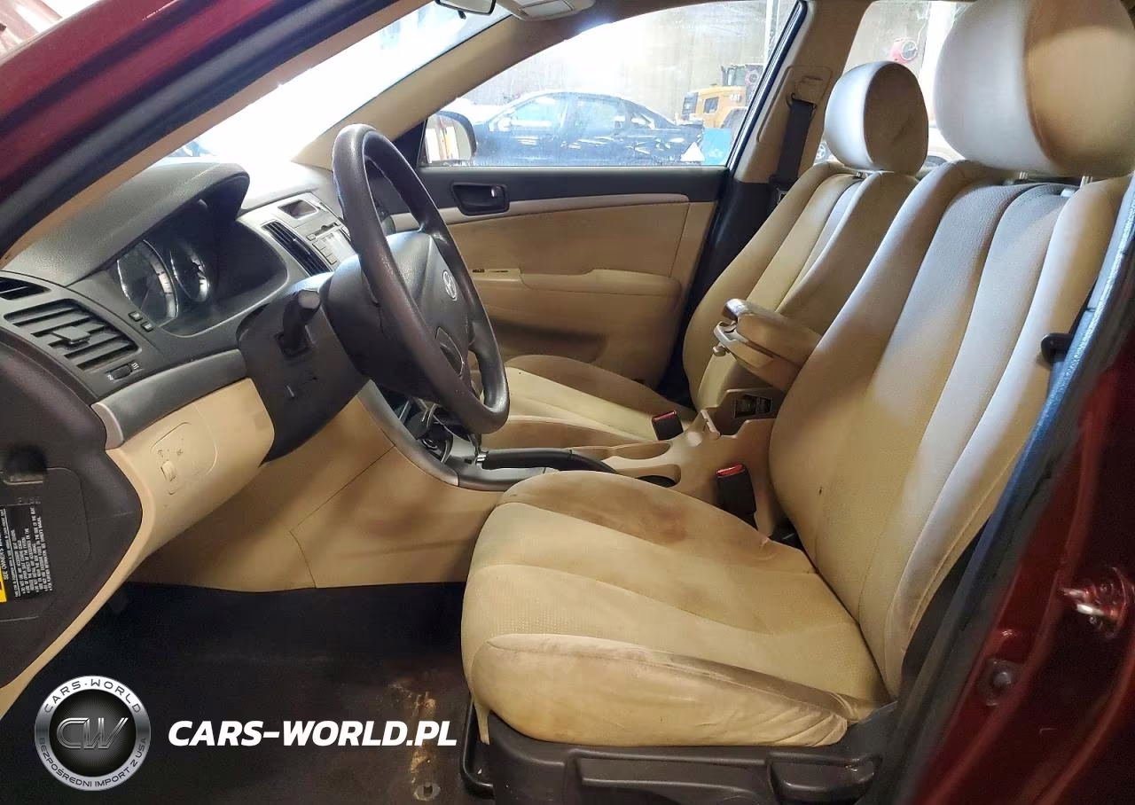 2009 Hyundai Sonata Gls VIN:5NPET46C29H435298 - 7