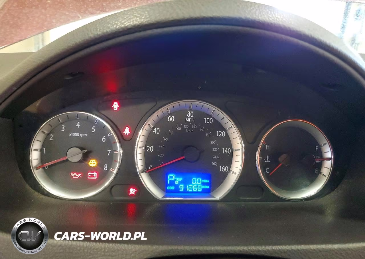 2009 Hyundai Sonata Gls VIN:5NPET46C29H435298 - 9