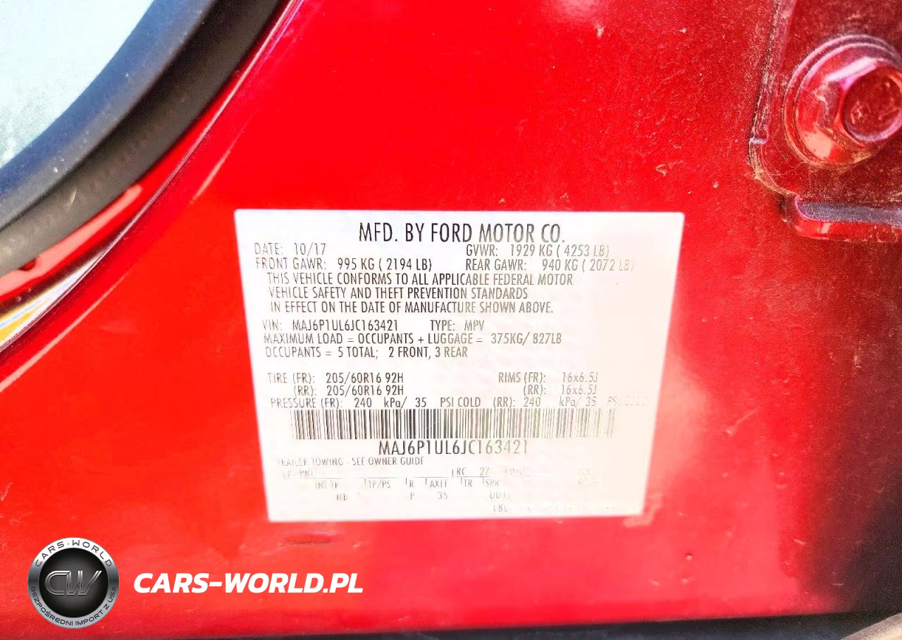 2018 Ford Ecosport Se VIN:MAJ6P1UL6JC163421 - 14