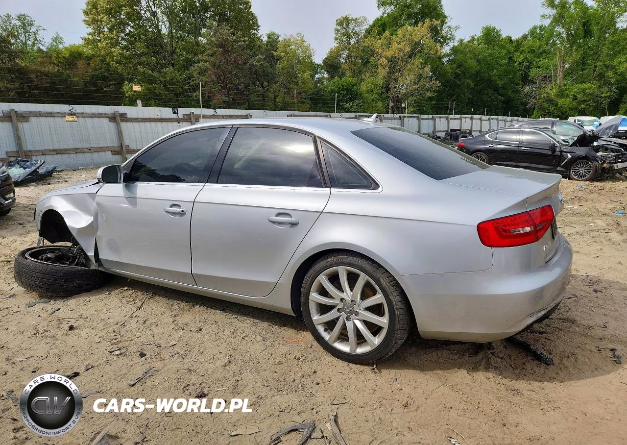 2013 Audi A4 Premium Plus VIN:WAUFFAFL8DN051056 - 2
