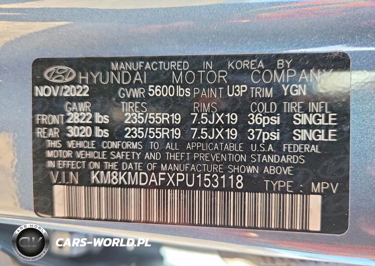 2023 Hyundai Ioniq 5 Se VIN:KM8KMDAFXPU153118 - 12
