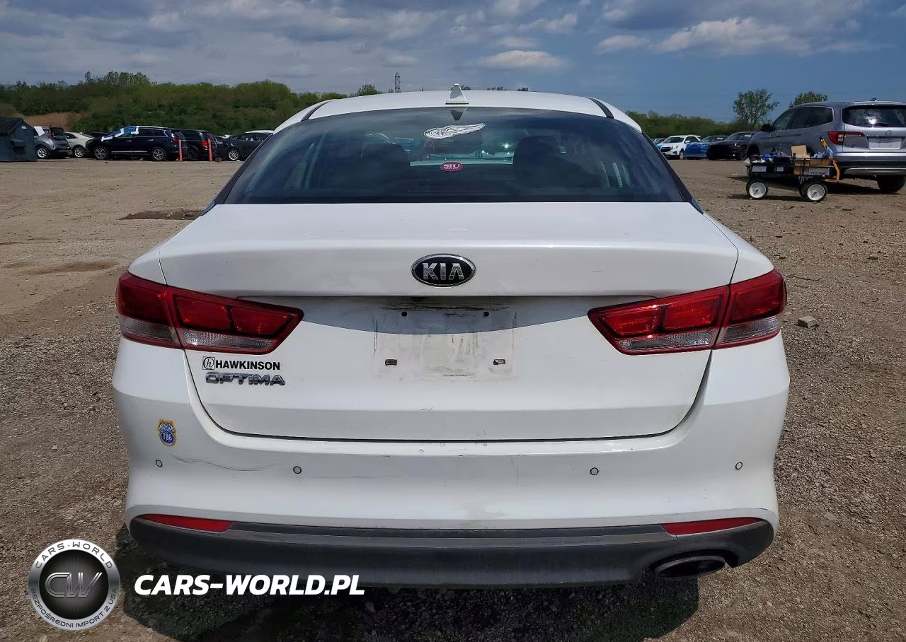 2018 Kia Optima Lx VIN:5XXGT4L35JG252572 - 6