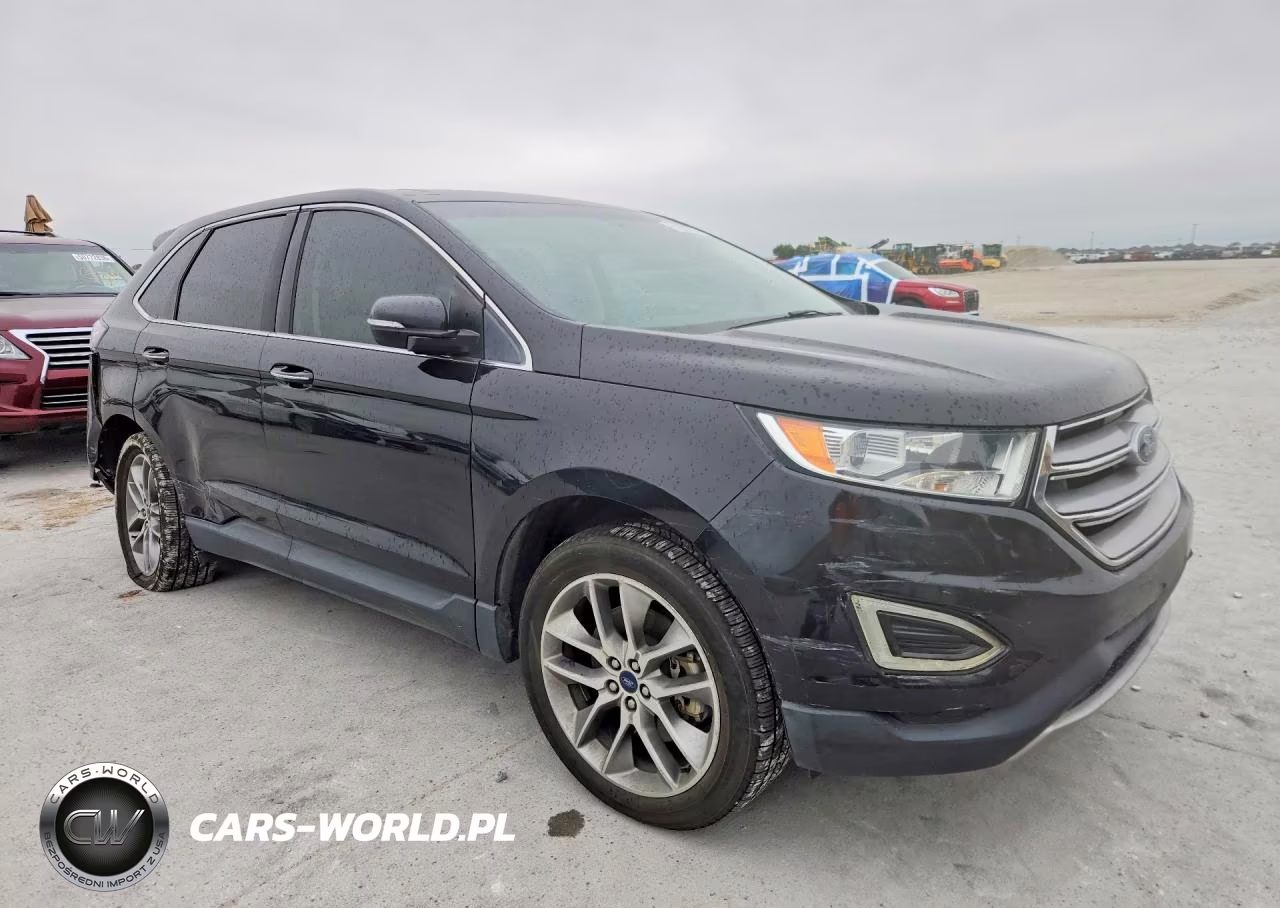 2017 Ford Edge Titanium VIN:2FMPK4K85HBB73960 - 4