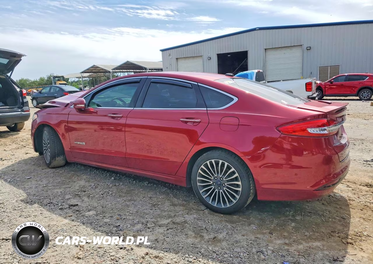 2018 Ford Fusion Titanium VIN:3FA6P0RU5JR119746 - 2