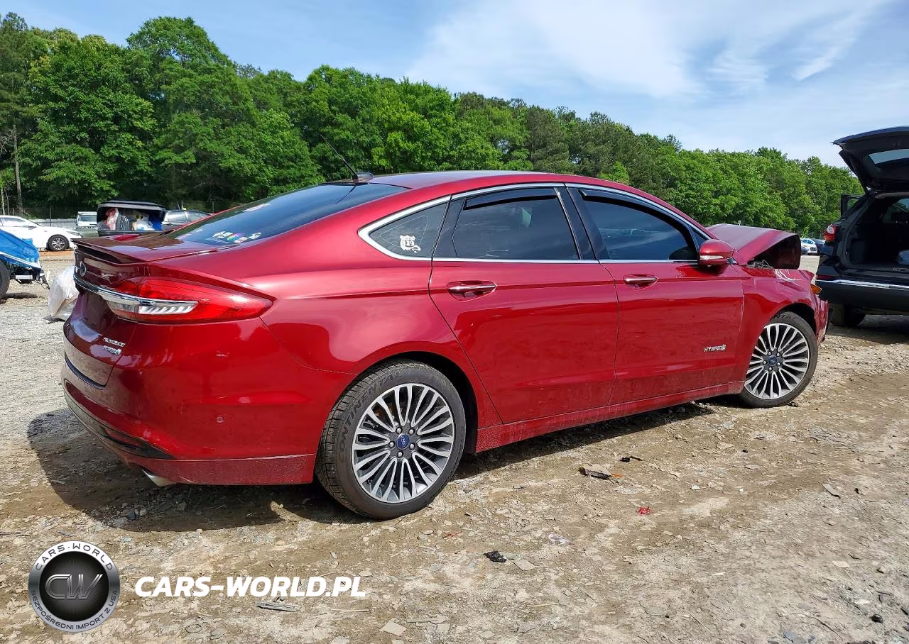 2018 Ford Fusion Titanium VIN:3FA6P0RU5JR119746 - 3