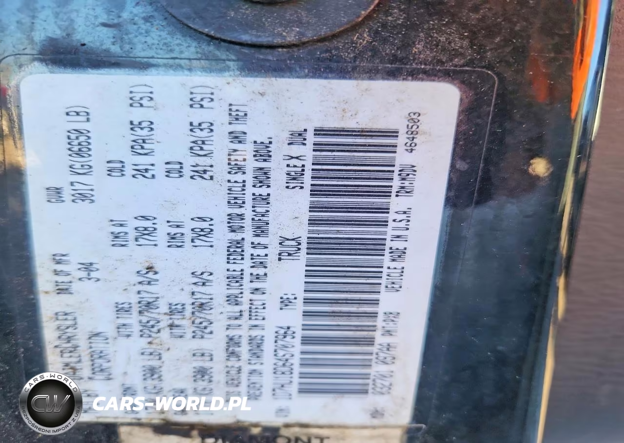 2004 Dodge Ram 1500 St VIN:1D7HU18D64S707964 - 12