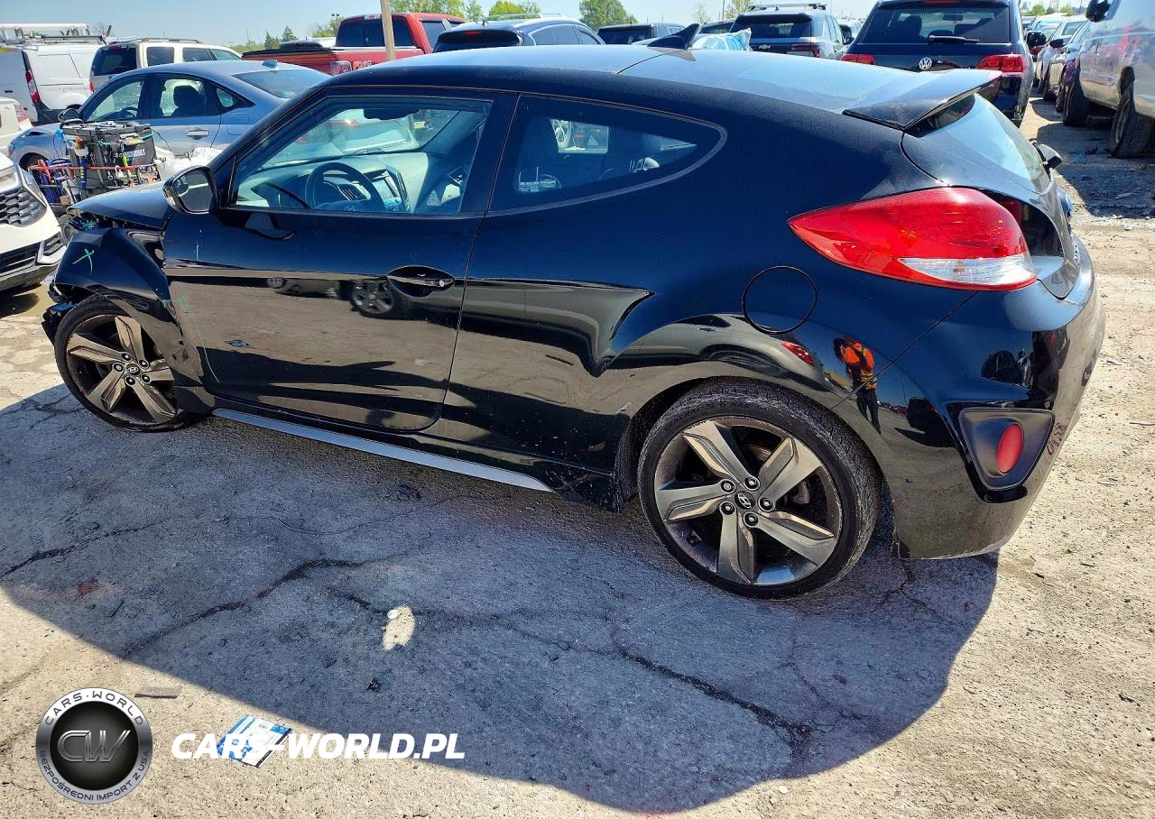 2015 Hyundai Veloster Turbo VIN:KMHTC6AE5FU230227 - 2