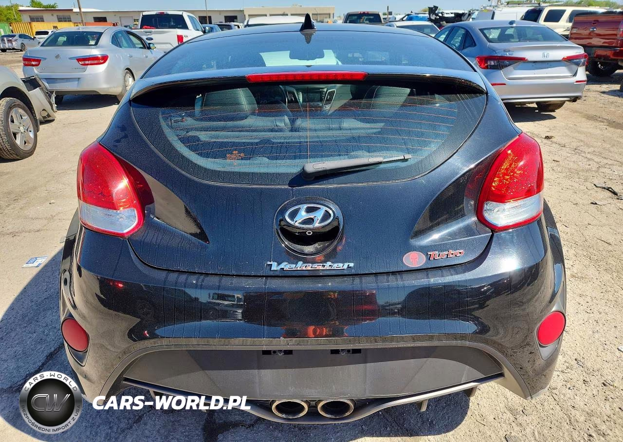 2015 Hyundai Veloster Turbo VIN:KMHTC6AE5FU230227 - 6