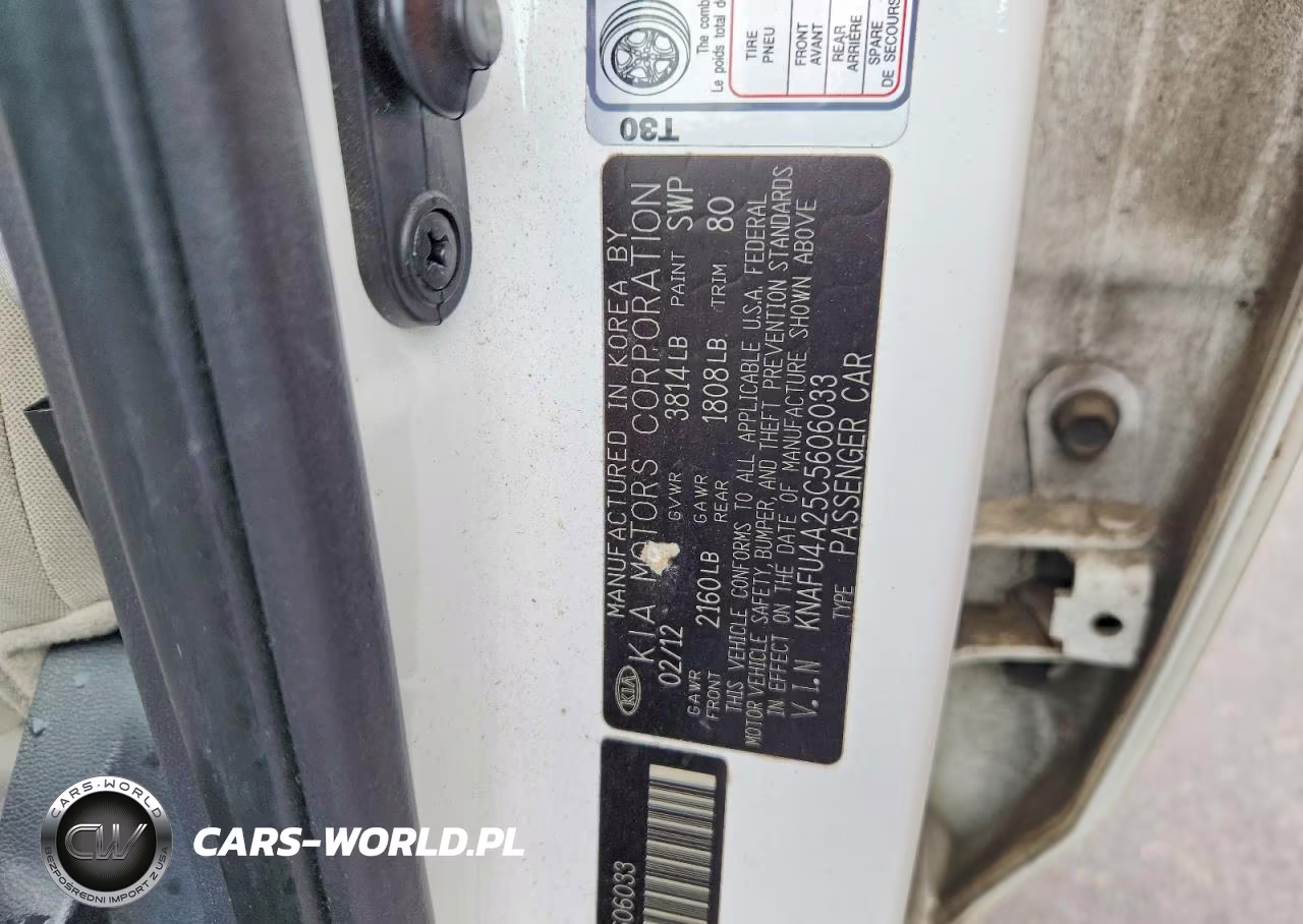 2012 Kia Forte Ex VIN:KNAFU4A25C5606033 - 12