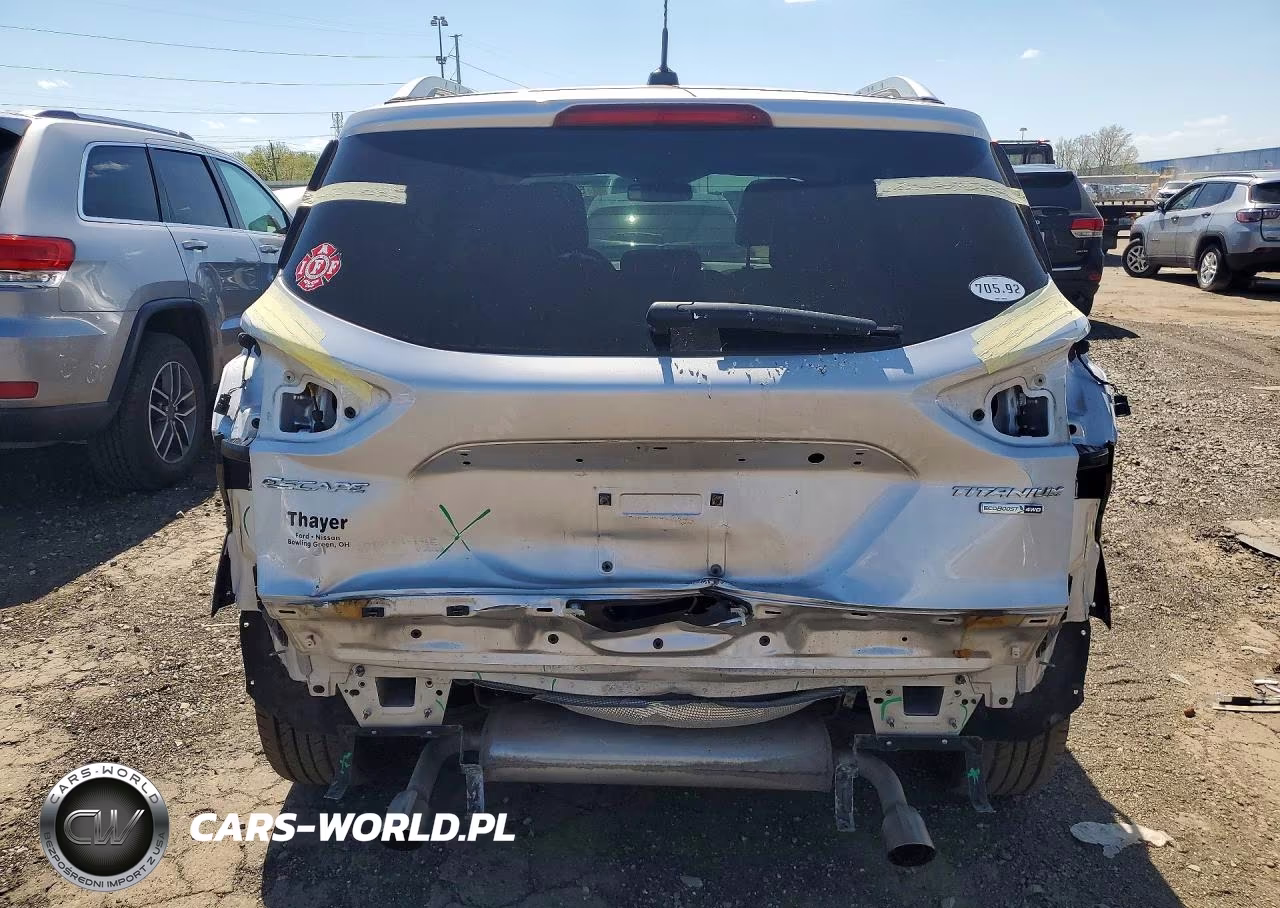 2016 Ford Escape Titanium VIN:1FMCU9J97GUB06348 - 6