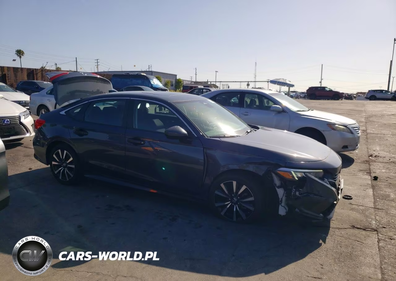 2022 Honda Civic Ex VIN:2HGFE1F73NH305437 - 4