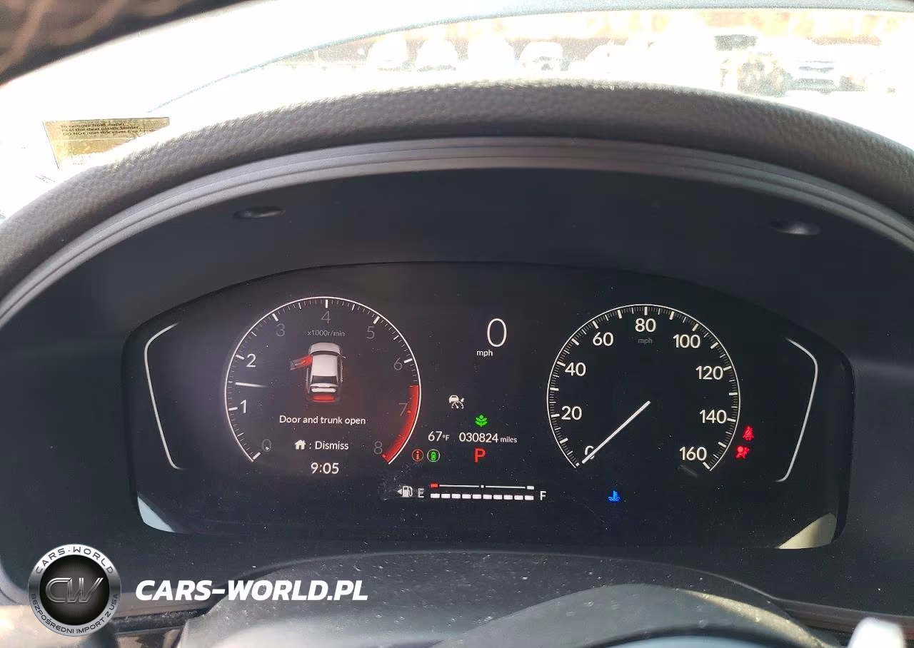 2022 Honda Civic Ex VIN:2HGFE1F73NH305437 - 9