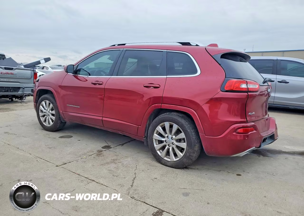 2017 Jeep Cherokee Overland VIN:1C4PJMJS0HW595654 - 2