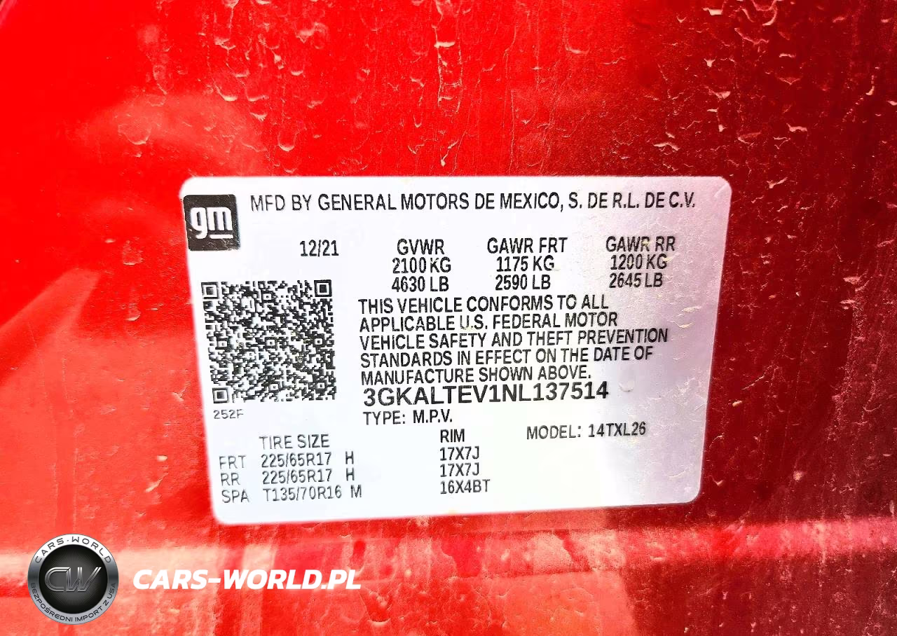 2022 GMC Terrain Sle VIN:3GKALTEV1NL137514 - 13