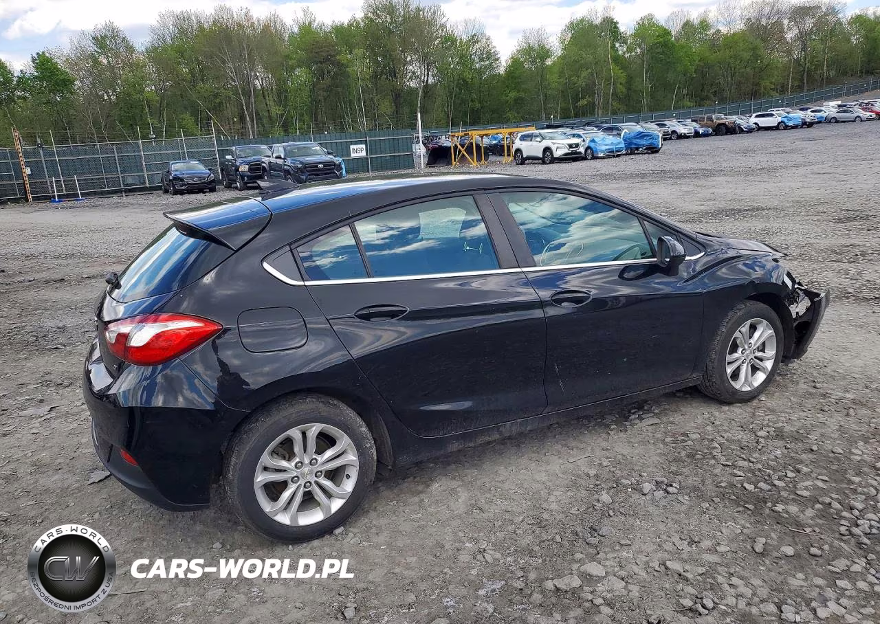2019 Chevrolet Cruze Lt VIN:3G1BE6SM6KS591937 - 3