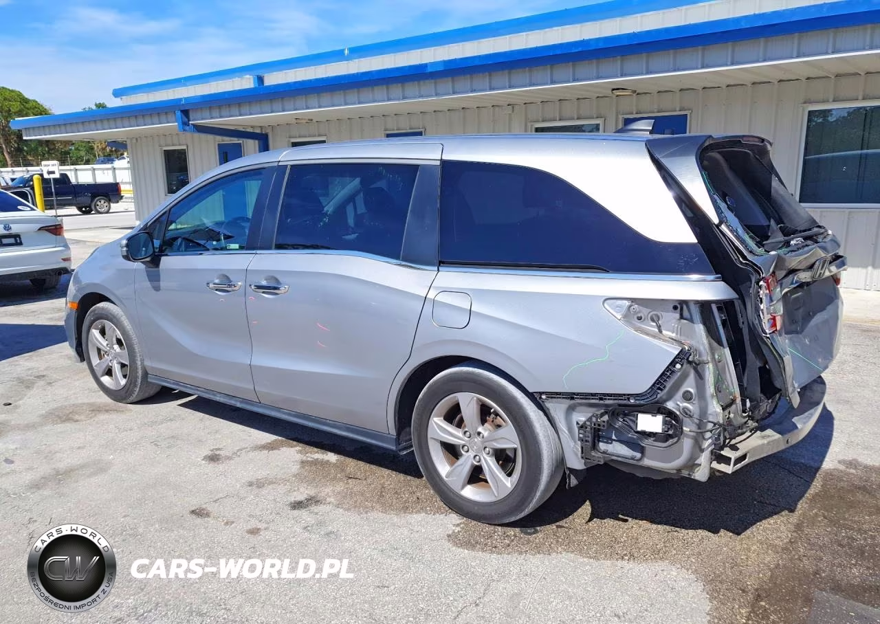 2019 Honda Odyssey Exl VIN:5FNRL6H72KB123404 - 2