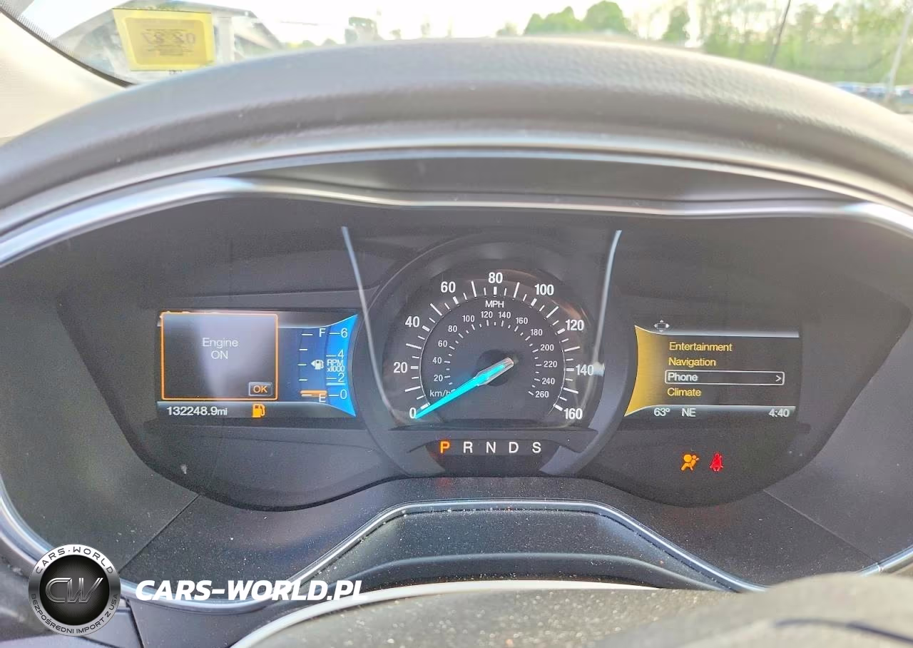 2016 Ford Fusion Se VIN:3FA6P0T93GR348763 - 9