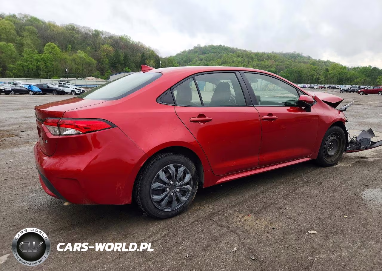 2020 Toyota Corolla Le VIN:JTDEPRAE2LJ088046 - 3