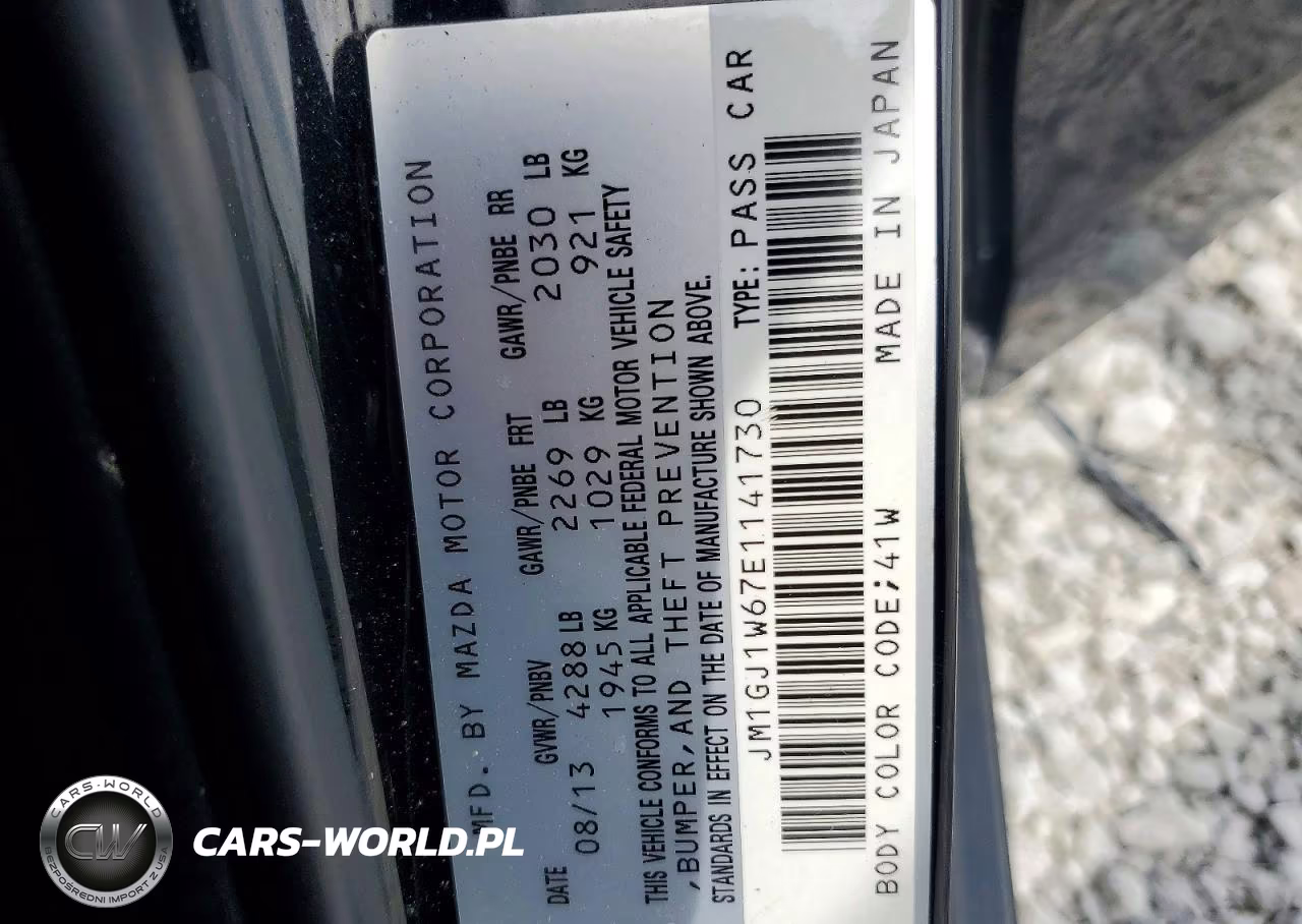 2014 Mazda 6 Grand Touring VIN:JM1GJ1W67E1141730 - 12