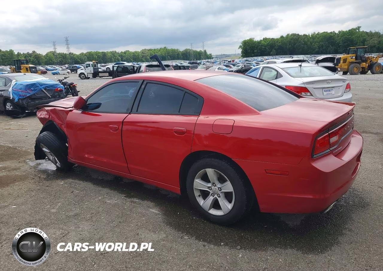 2012 Dodge Charger Se VIN:2C3CDXBG3CH131643 - 2