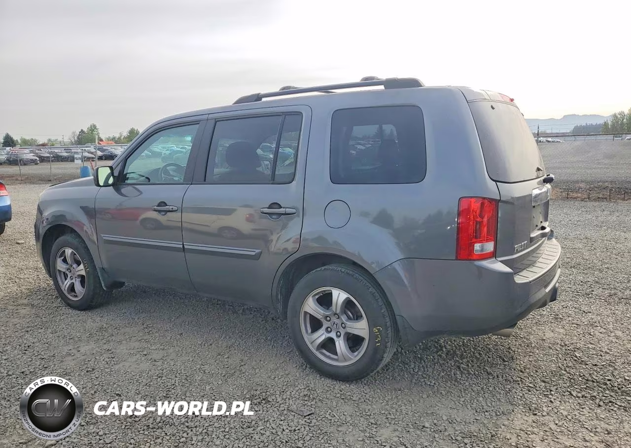 2013 Honda Pilot Exl VIN:5FNYF3H51DB002902 - 2