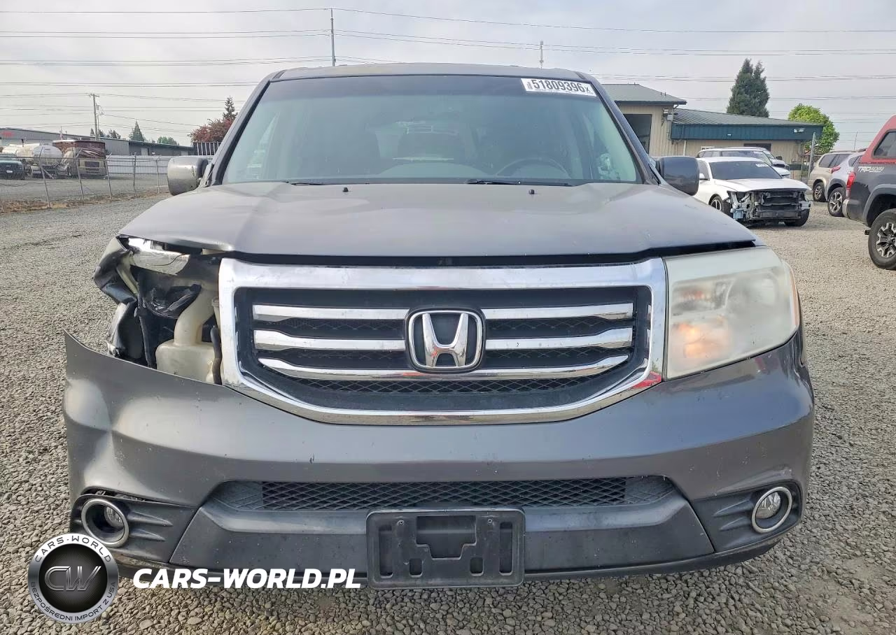 2013 Honda Pilot Exl VIN:5FNYF3H51DB002902 - 5