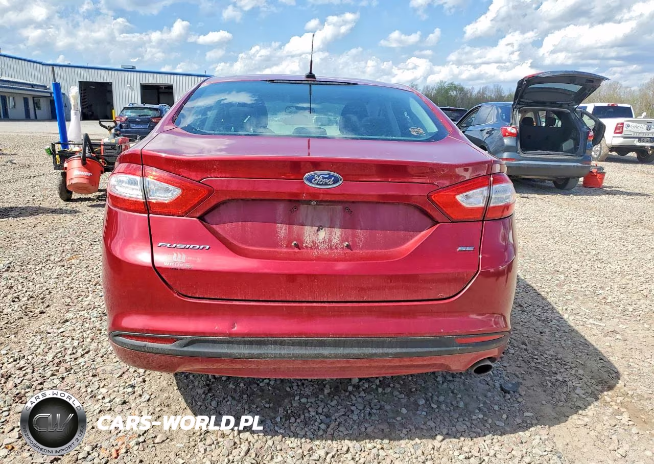 2016 Ford Fusion Se VIN:3FA6P0H77GR116934 - 6