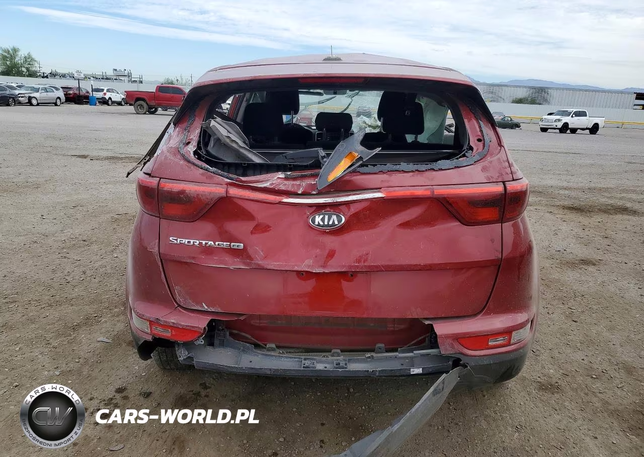 2018 Kia Sportage Lx VIN:KNDPM3AC1J7336987 - 6
