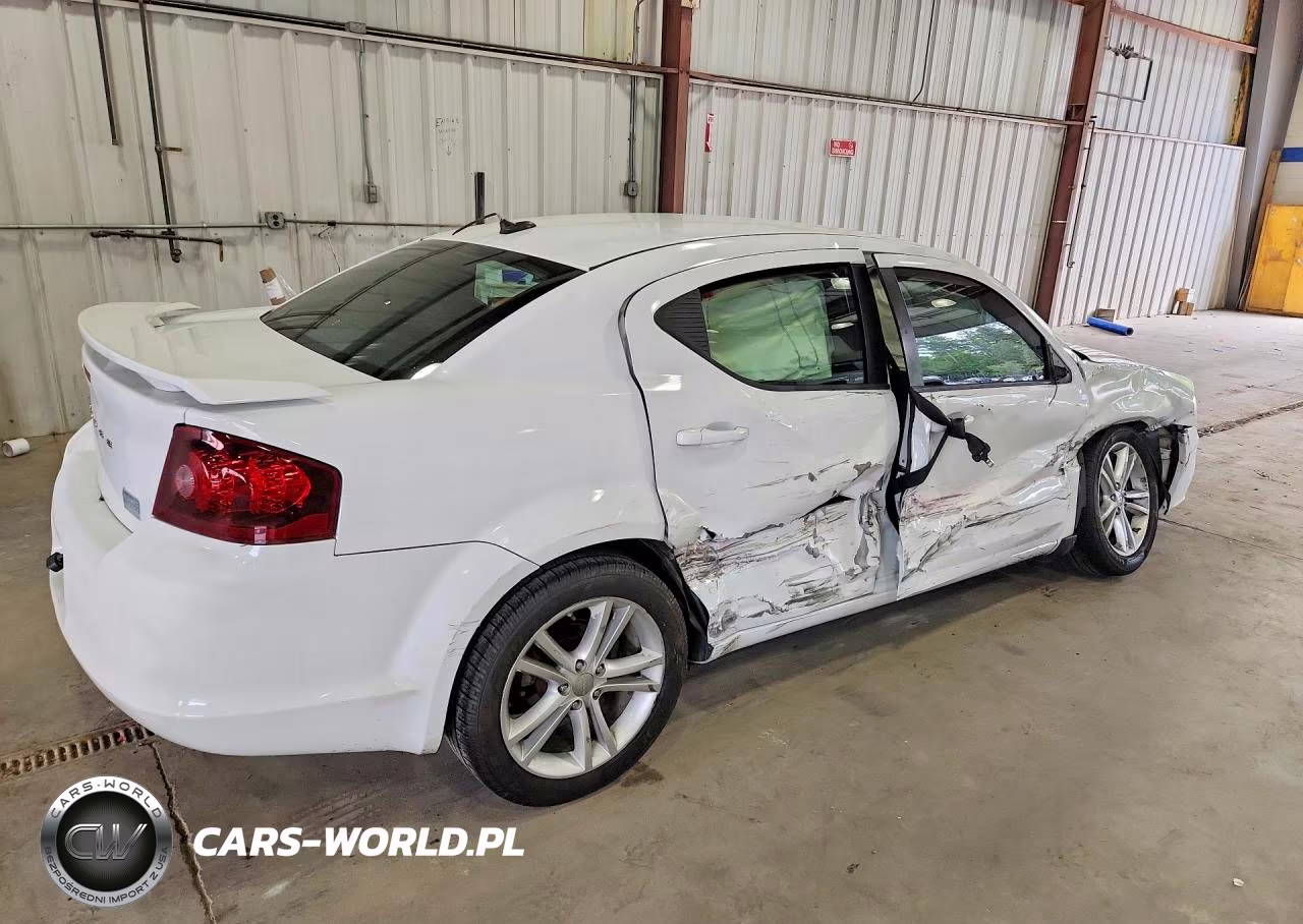 2014 Dodge Avenger Se VIN:1C3CDZAB1EN193747 - 3