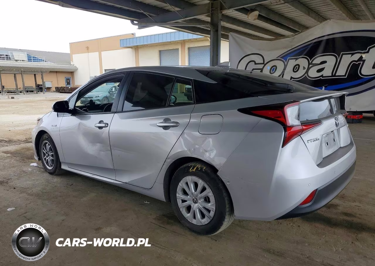 2019 Toyota Prius Le VIN:JTDKARFU1K3077336 - 2