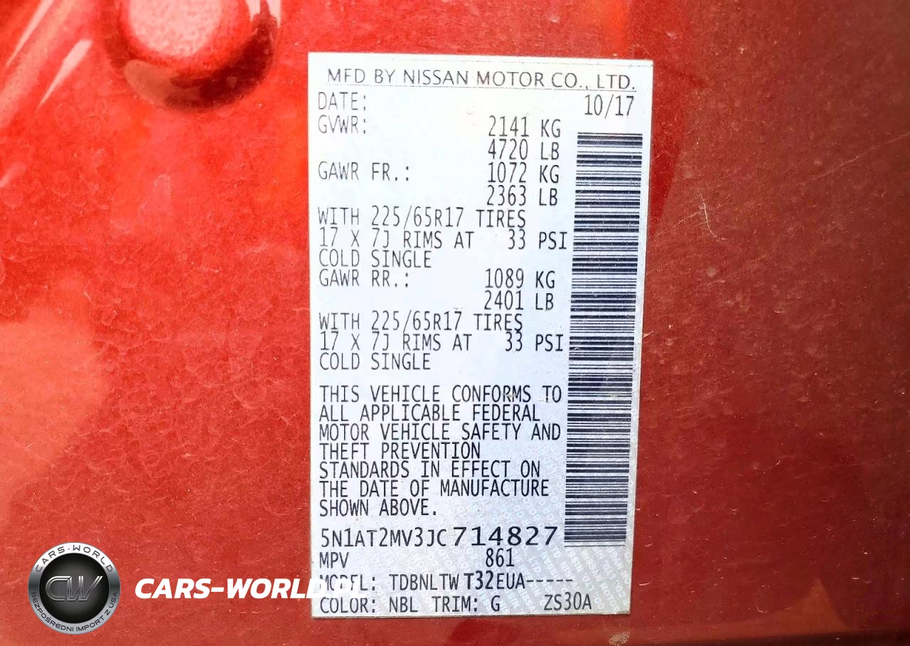 2018 Nissan Rogue Sv VIN:5N1AT2MV3JC714827 - 13