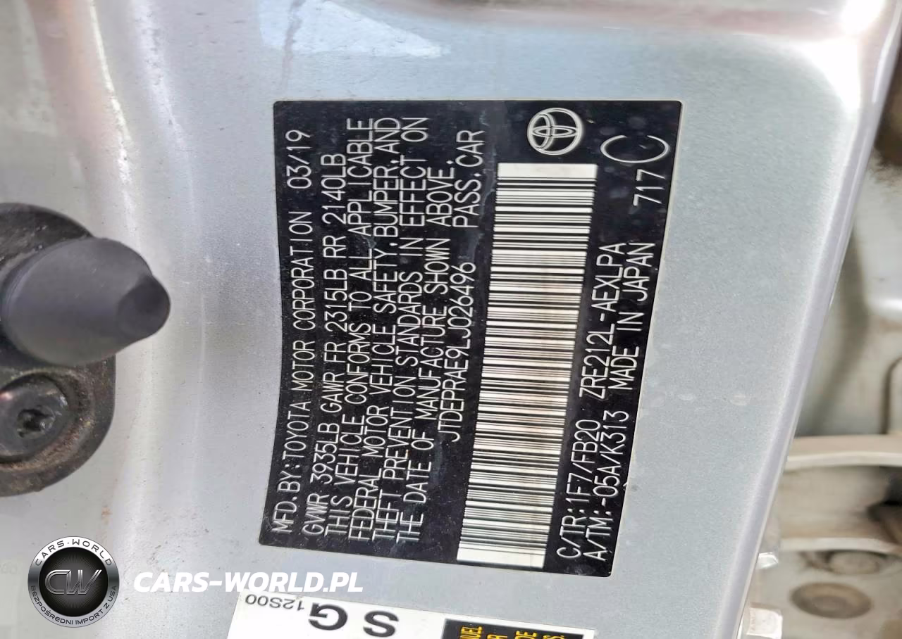2020 Toyota Corolla Le VIN:JTDEPRAE9LJ026496 - 13
