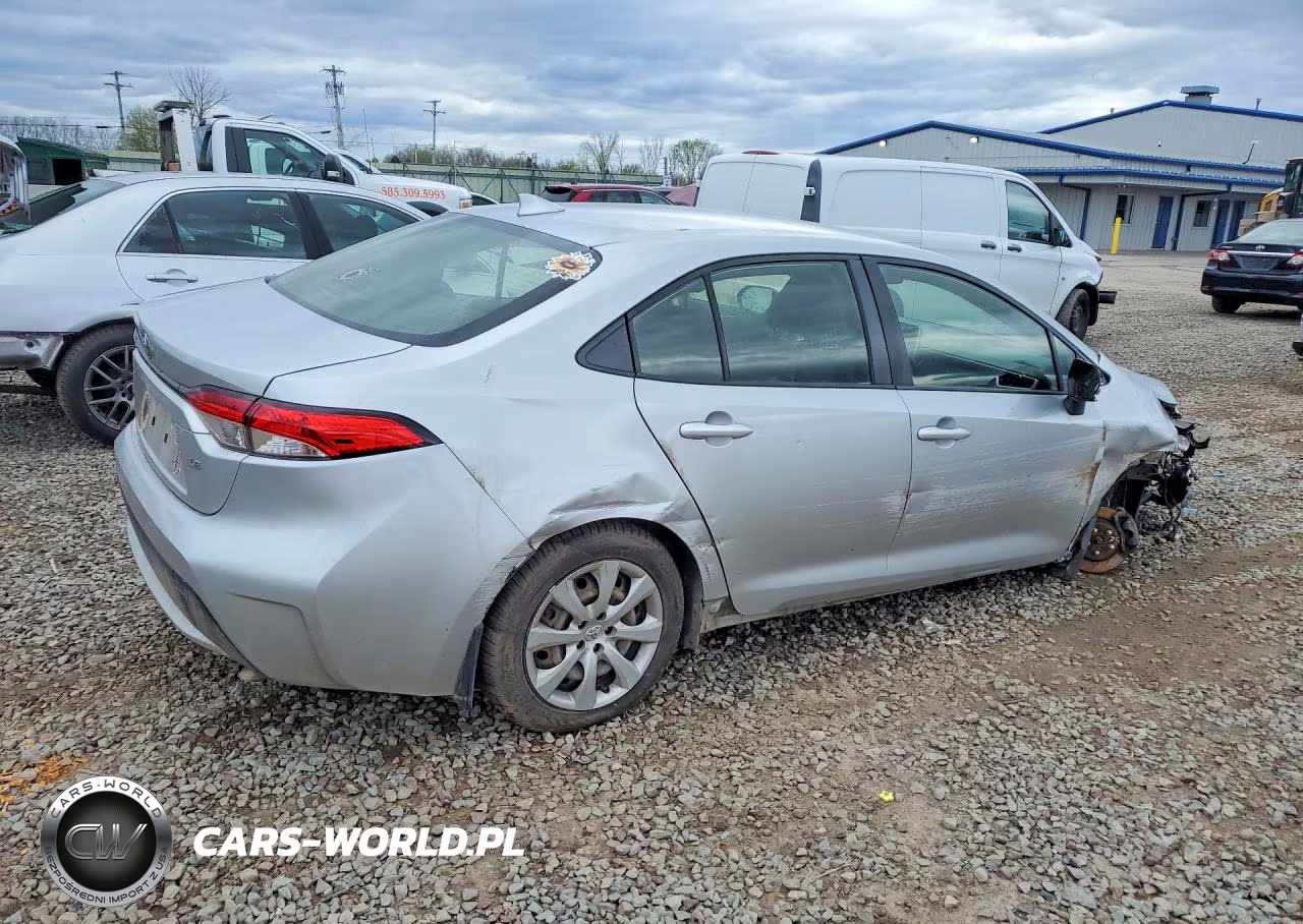 2020 Toyota Corolla Le VIN:JTDEPRAE9LJ026496 - 3