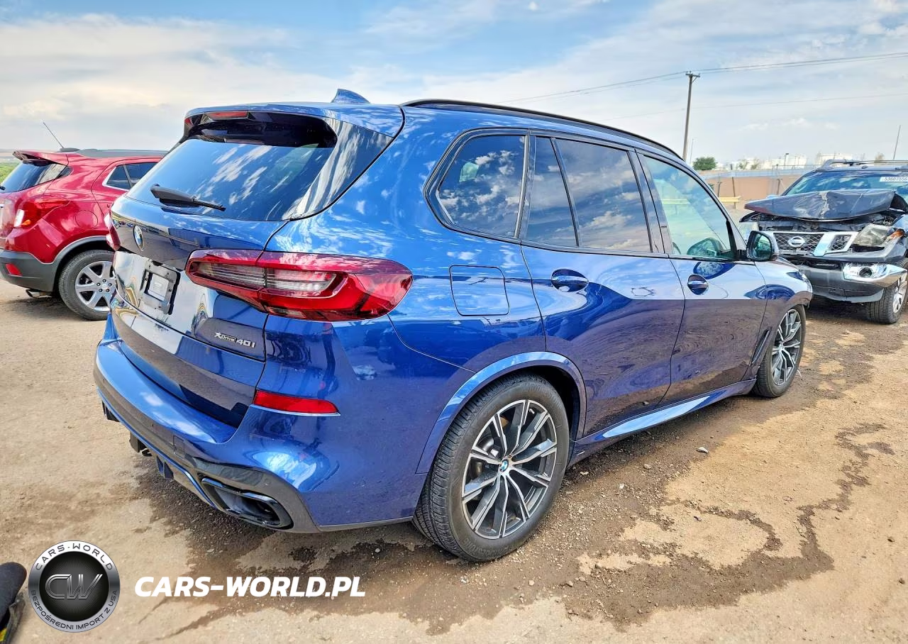 2022 BMW X5 xDrive40I VIN:5UXCR6C0XN9M37040 - 3