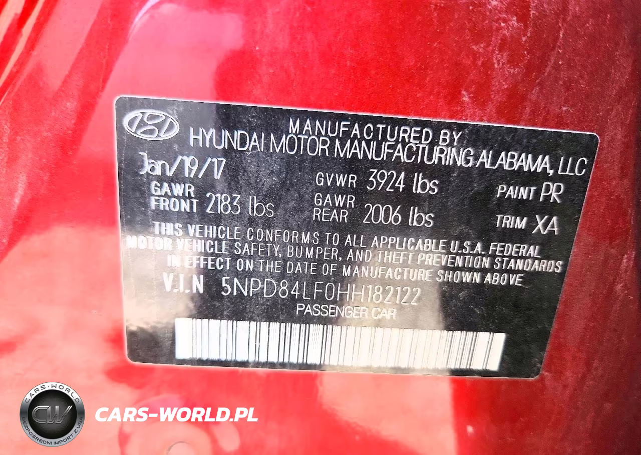 2017 Hyundai Elantra Value Edition VIN:5NPD84LF0HH182122 - 12
